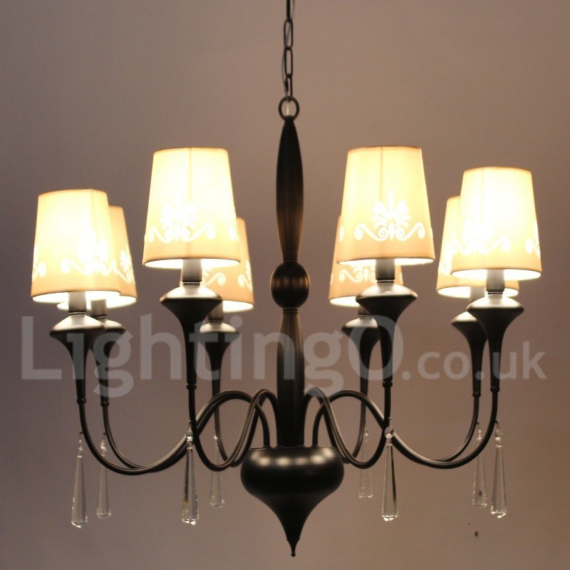 8 Light Candle Style Chandelier