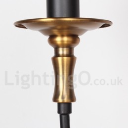 3 Light Retro Contemporary Candle Style Chandelier