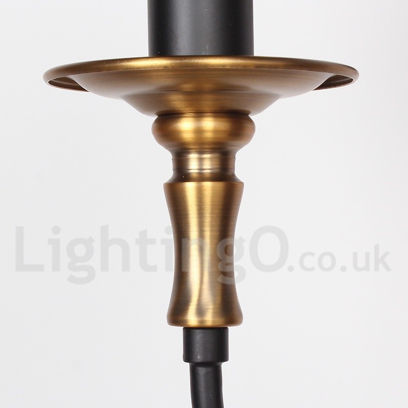 3 Light Retro Contemporary Candle Style Chandelier