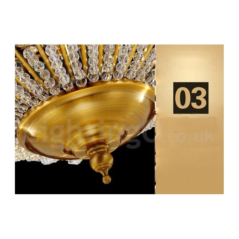 Globe Modern K9 Crystal Ceiling Pendant Light Indoor Chandelier Lighting Lamps Fixtures