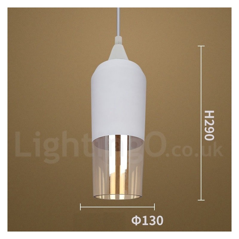 European Retro Lounge Glass Pendant Light