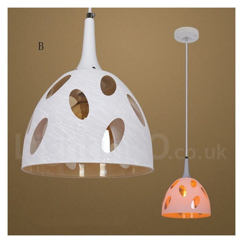 Modern Contemporary Lounge Glass Pendant Light