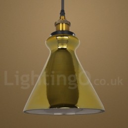European Glass Pendant Light