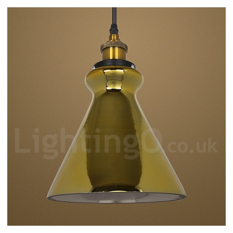 European Glass Pendant Light