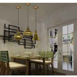 European Glass Pendant Light