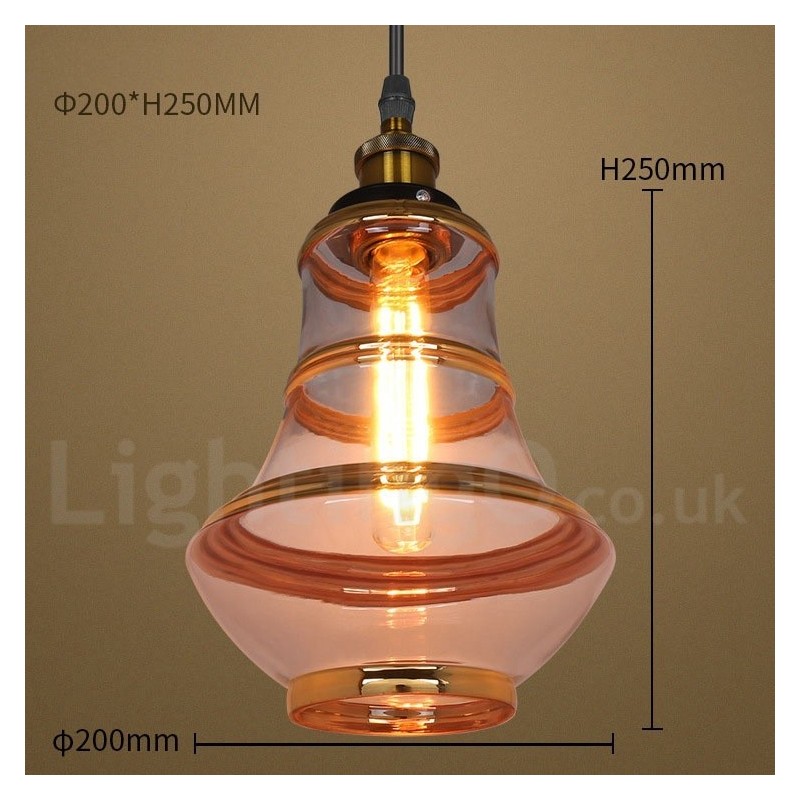 Bar Lounge European Glass Pendant Light