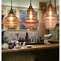 Bar Lounge European Glass Pendant Light