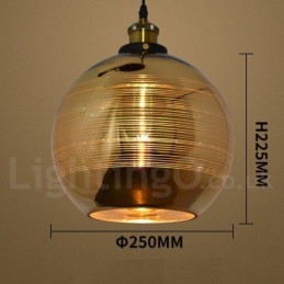 European Glass Pendant Light Cafe Pendant Lamp