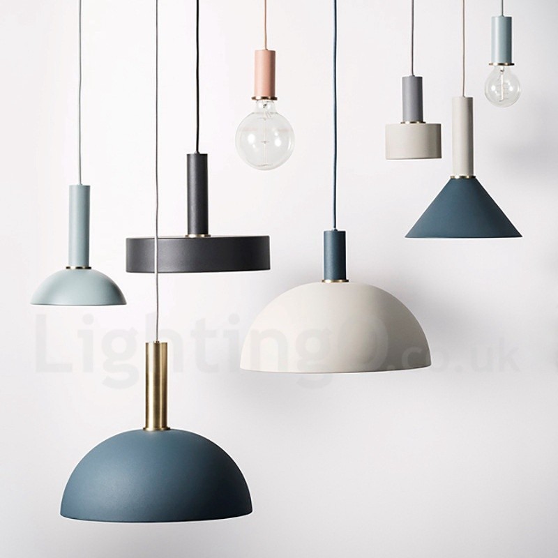 1 Light Nordic Style Modern Contemporary Cafe Pendant Light