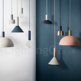 1 Light Nordic Style Modern Contemporary Cafe Pendant Light