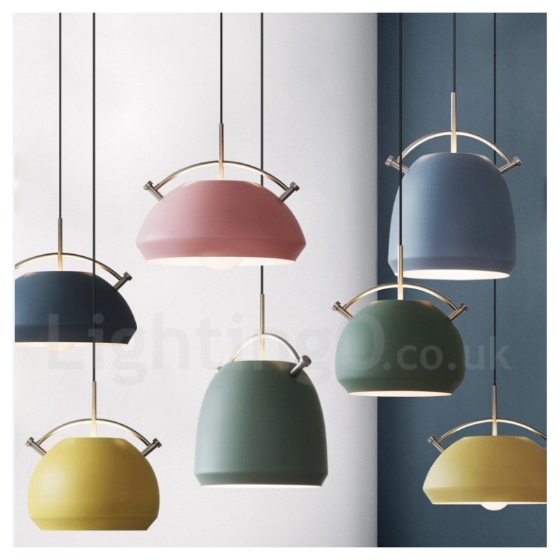 1 Light Nordic Style Modern Contemporary Cafe Pendant Light