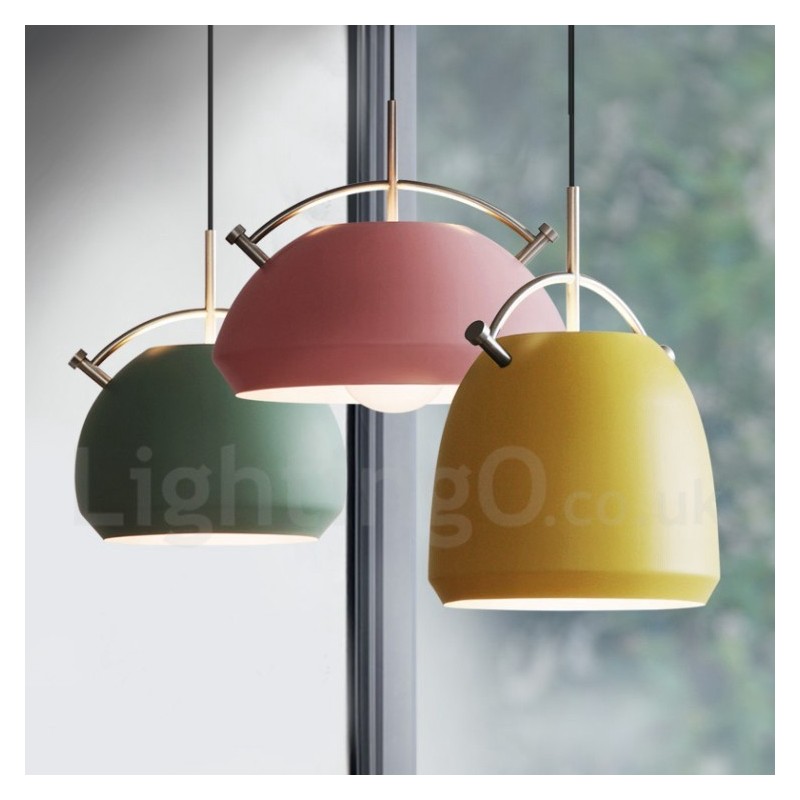 1 Light Nordic Style Modern Contemporary Cafe Pendant Light