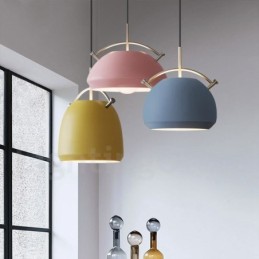 1 Light Nordic Style Modern Contemporary Cafe Pendant Light