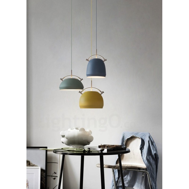 1 Light Nordic Style Modern Contemporary Cafe Pendant Light