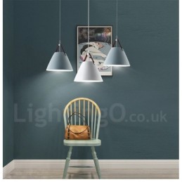 1 Light Nordic Style Pendant Light Vintage Pendant Lamp