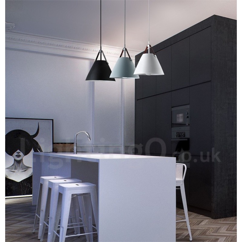 1 Light Nordic Style Pendant Light Vintage Pendant Lamp
