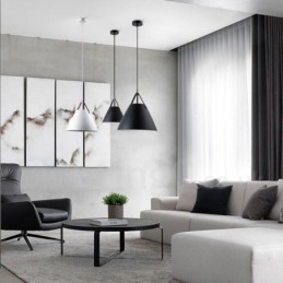 1 Light Nordic Style Pendant Light Vintage Pendant Lamp