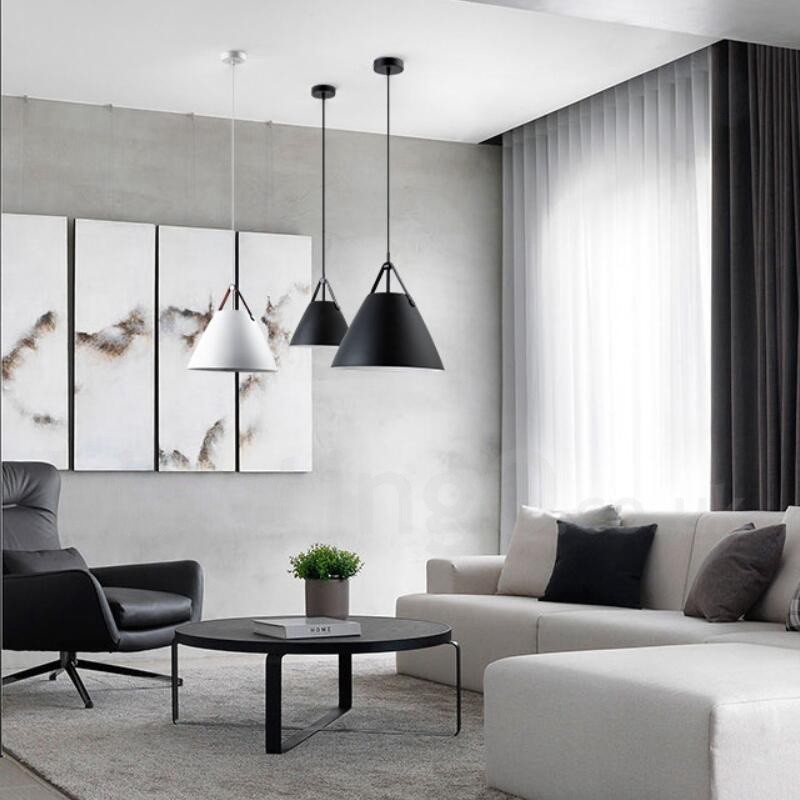 1 Light Nordic Style Pendant Light Vintage Pendant Lamp