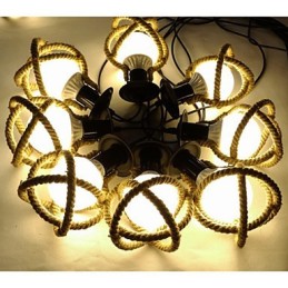 Rope lamp Chandelier Clothing long Creative The Heavenly Maids Scatter Blossoms. Spider lamp