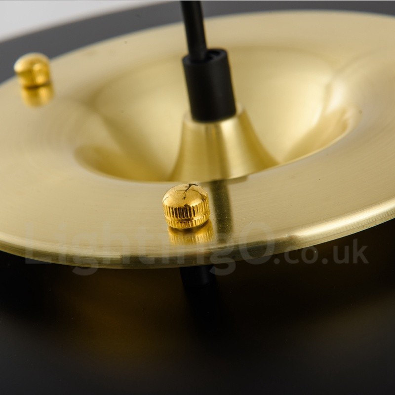 1 Light Modern Contemporary Luxury Pendant Light with Glass Shade