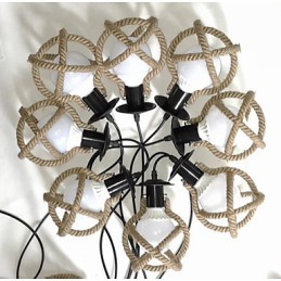 Rope lamp Chandelier Clothing long Creative The Heavenly Maids Scatter Blossoms. Spider lamp