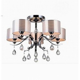 Modern K9 Crystal Chandelier 6 Lights