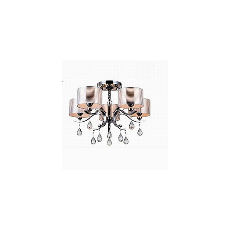 Modern K9 Crystal Chandelier 6 Lights