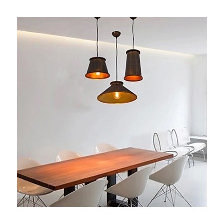 Chandelier Mini Style Modern Contemporary Metal 3 Light Pendant Light