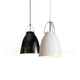 1 Light Modern Contemporary Aluminum alloy Pendant Light with Aluminum alloy Shade