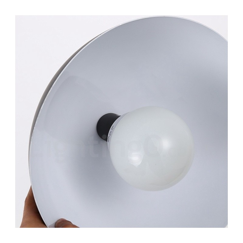 1 Light Modern Contemporary Steel Pendant Light with Aluminum alloy Shade