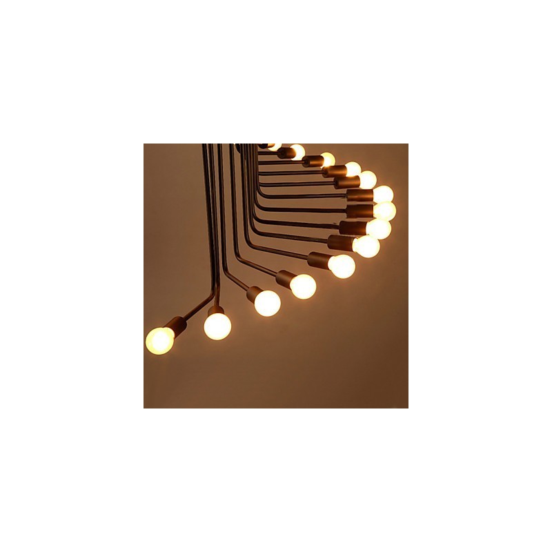 Country Painting Metal Chandelier