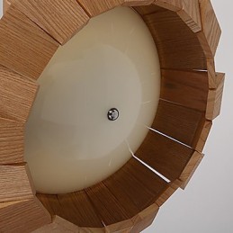 Chandelier Country Wood Bamboo