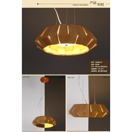 Chandelier Country Wood Bamboo