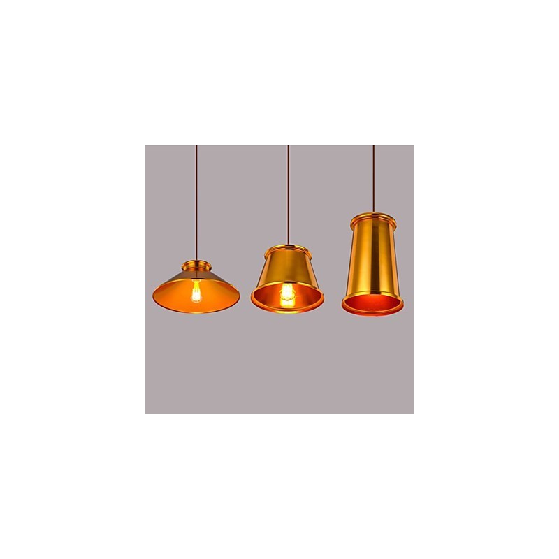 Chandelier Mini Style Modern Contemporary Metal 3 Light Pendant Light