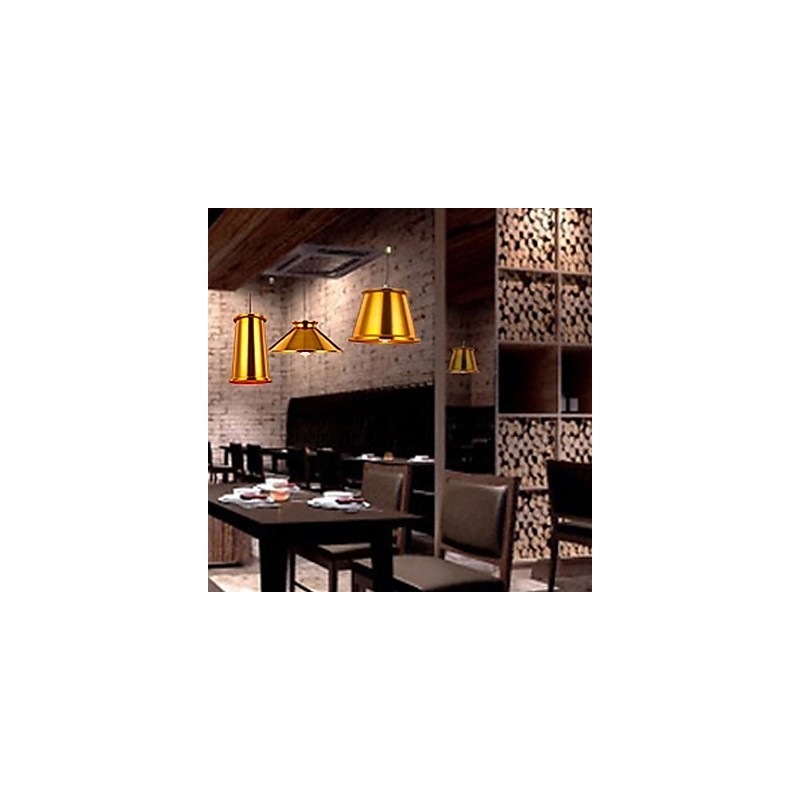 Chandelier Mini Style Modern Contemporary Metal 3 Light Pendant Light