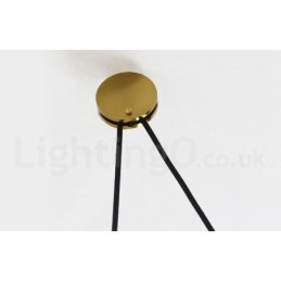 Pure Copper Modern Contemporary Nordic Style Rise and Fall Pendant Light Brass Ceiling Lamp