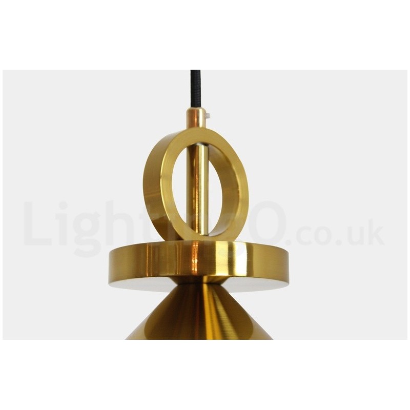 Pure Copper Modern Contemporary Nordic Style Rise and Fall Pendant Light Brass Ceiling Lamp
