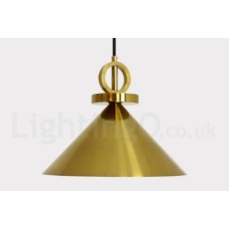 Pure Copper Modern Contemporary Nordic Style Rise and Fall Pendant Light Brass Ceiling Lamp