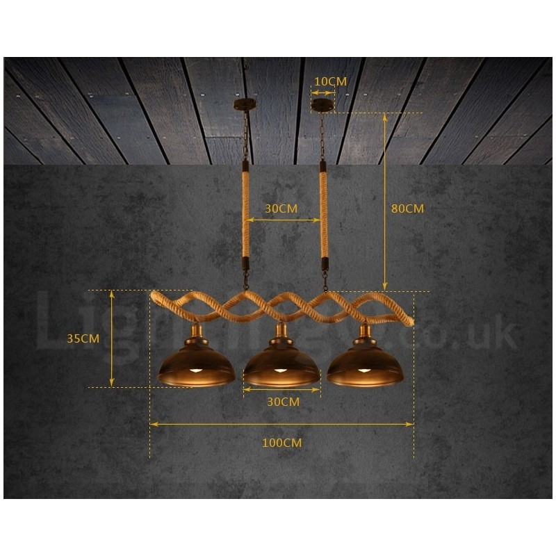 3 Light Pendant Light Ceiling Lamp