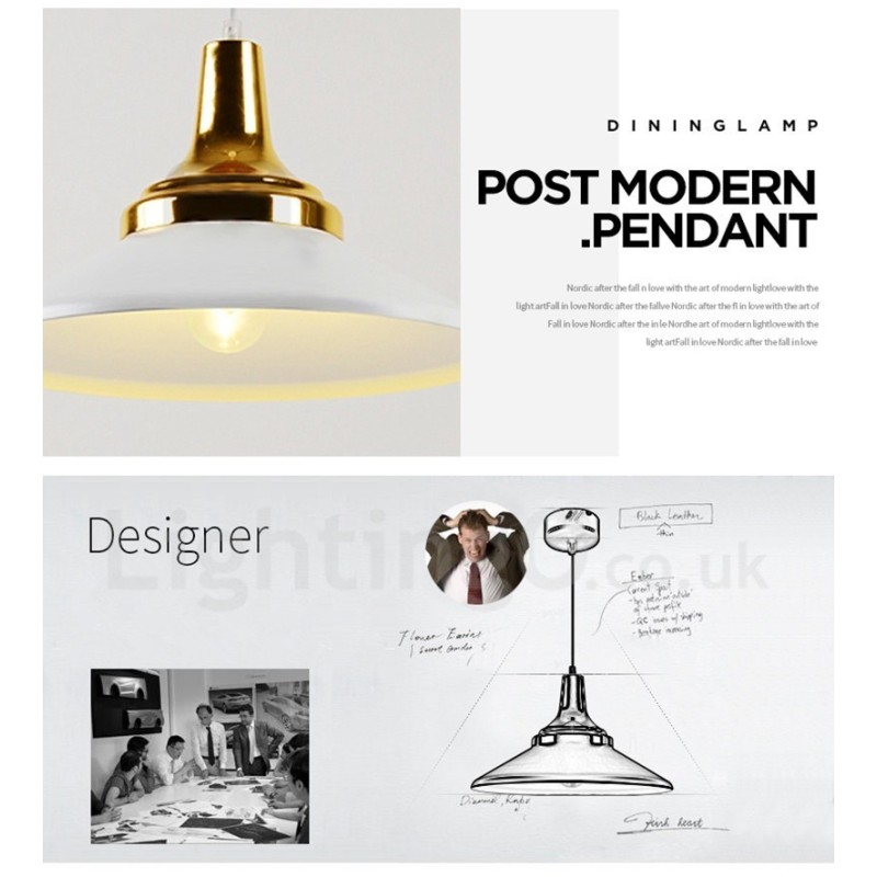 1 Light Modern Contemporary Pendant Light Ceiling Lamp
