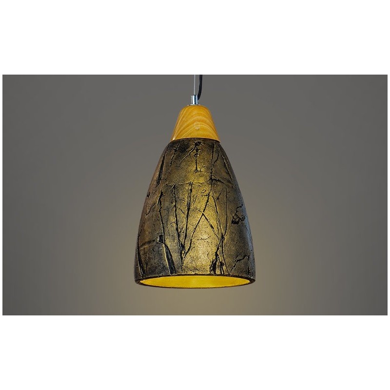 1 Light Cement Modern Contemporary Pendant Light Ceiling Lamp