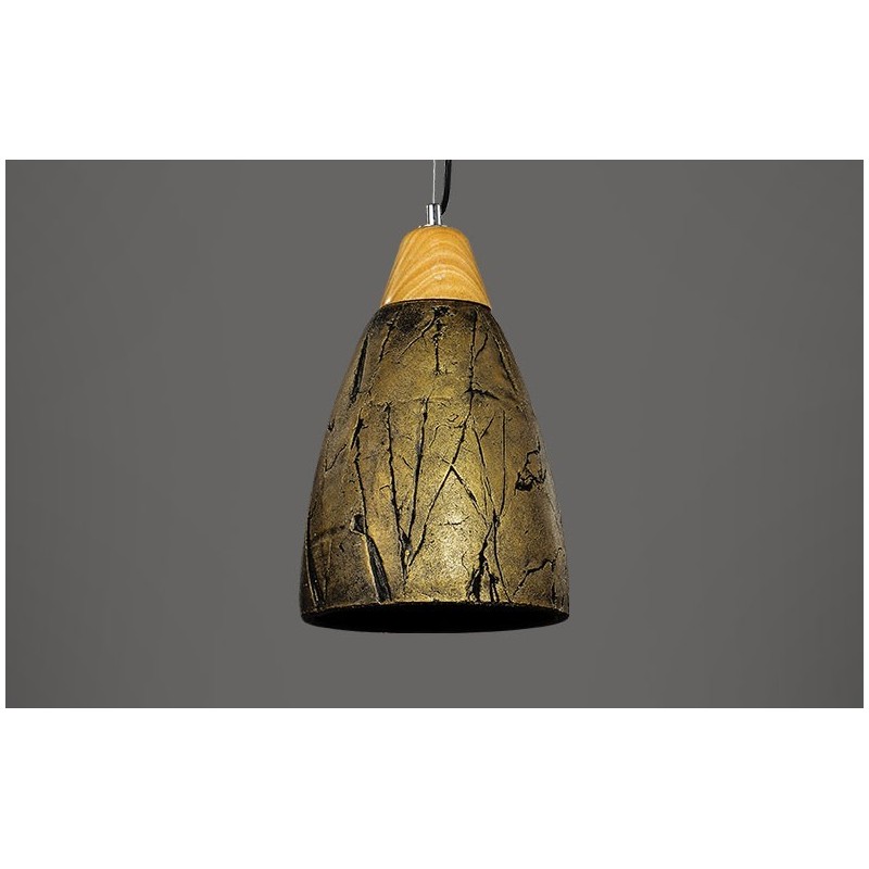 1 Light Cement Modern Contemporary Pendant Light Ceiling Lamp