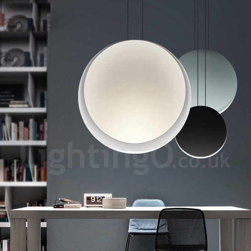 1 Light Cement Modern Contemporary Pendant Light Ceiling Lamp