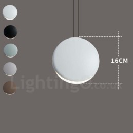 1 Light Cement Modern Contemporary Pendant Light Ceiling Lamp