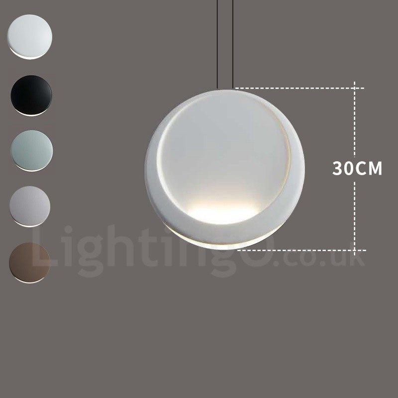 1 Light Cement Modern Contemporary Pendant Light Ceiling Lamp