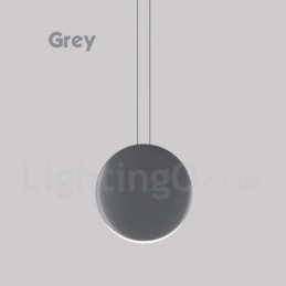 1 Light Cement Modern Contemporary Pendant Light Ceiling Lamp