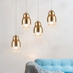 Modern Contemporary 1 Light Aluminum Alloy Pendant Light with Acrylic Shade
