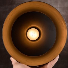 Chandelier Rustic Lodge Drum Metal Pendant Light