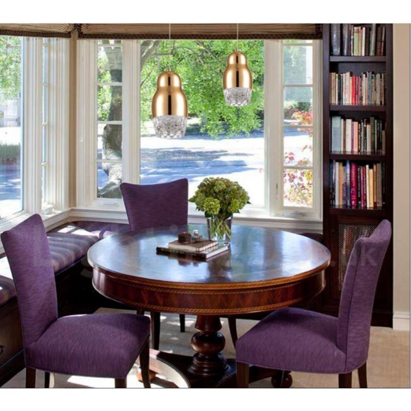 Modern Contemporary 1 Light Aluminum Alloy Pendant Light with Acrylic Shade