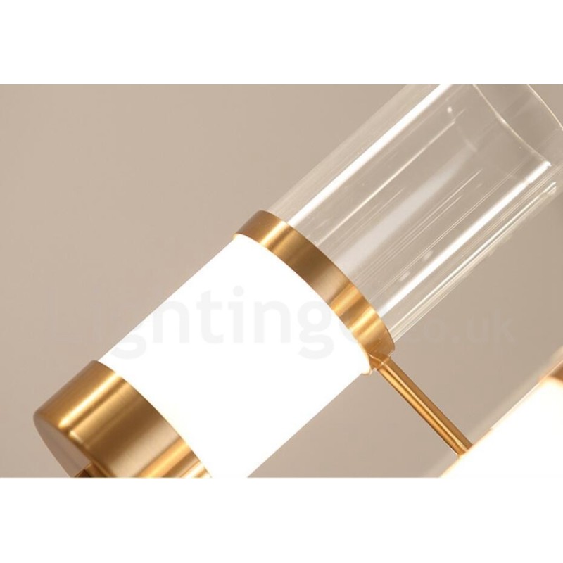 Rustic Lodge Modern Contemporary 6 Light Steel Chandelier with Glass Shade